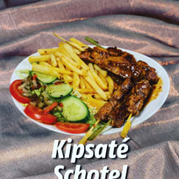 Kip sate schotel